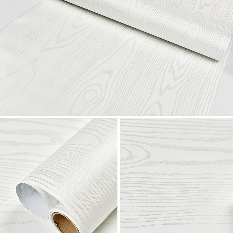 Multi-Color Reclaimed Wood Wallpaper Roll Peel and Stick Industrial Living Room Wall Art Light Silver Wallpaper Roll Clearhalo 'Industrial wall decor' 'Industrial' 'Wallpaper' Wall Decor' 2413743