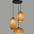 3-Light Restaurant Multiple Hanging Lamp South-East Asia Wood Pendant Light with Handmade Bamboo Shade Wood Round Clearhalo 'Ceiling Lights' 'Modern Pendants' 'Modern' 'Pendant Lights' 'Pendants' Lighting' 2415252