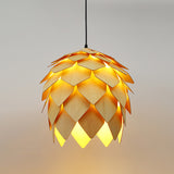 Hand-Worked Bamboo Hanging Light Fixture Asian 1 Bulb Wood Suspension Lamp for Tea Room Clearhalo 'Ceiling Lights' 'Modern Pendants' 'Modern' 'Pendant Lights' 'Pendants' Lighting' 2415358