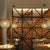 Asian Creative Spherical Pendant Lamp Rattan 1 Bulb Restaurant Ceiling Light in Wood and Blue Wood Clearhalo 'Ceiling Lights' 'Modern Pendants' 'Modern' 'Pendant Lights' 'Pendants' Lighting' 2415372