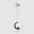 Moon and Stick Figure Hanging Light Creative Resin 1-Head Drop Pendant for Kids Bedroom Blue Clearhalo 'Art Deco Pendants' 'Cast Iron' 'Ceiling Lights' 'Ceramic' 'Crystal' 'Industrial Pendants' 'Industrial' 'Metal' 'Middle Century Pendants' 'Pendant Lights' 'Pendants' 'Tiffany' Lighting' 2415622