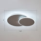 Dual Round Flushmount Lighting Minimalist Metal Surface Mounted Led Ceiling Light for Bedroom Coffee 19.5" White Clearhalo 'Ceiling Lights' 'Close To Ceiling Lights' 'Close to ceiling' 'Flush mount' Lighting' 2422865