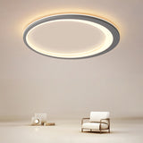 Nordic Ultrathin Flush Mount Led Light Acrylic Bedroom Ceiling Light Fixture in Grey-White Clearhalo 'Ceiling Lights' 'Close To Ceiling Lights' 'Close to ceiling' 'Flush mount' Lighting' 2423533