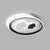Cloud Child Room Flush Mount Ceiling Light Acrylic Minimalistic LED Flush Light Fixture in Black-White Black-White 18" Clearhalo 'Ceiling Lights' 'Close To Ceiling Lights' 'Close to ceiling' 'Flush mount' Lighting' 2424174