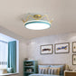 Crown Shaped Childrens Room Flush Ceiling Light Metal Cartoon LED Flush Mount Fixture Blue Clearhalo 'Ceiling Lights' 'Close To Ceiling Lights' 'Close to ceiling' 'Semi-flushmount' Lighting' 2424264