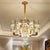 Drum Pendant Chandelier Simplicity K9 Crystal 6-Head Clear Suspension Lamp for Dining Room Clear Clearhalo 'Ceiling Lights' 'Chandeliers' 'Clear' 'Industrial' 'Modern Chandeliers' 'Modern' 'Tiffany' 'Traditional Chandeliers' Lighting' 2424377