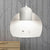 Supporter Design Metal Wall Lighting 1 Light Modern Simple Wall Lamp for Study White Clearhalo 'Cast Iron' 'Glass' 'Industrial' 'Modern wall lights' 'Modern' 'Tiffany' 'Traditional wall lights' 'Wall Lamps & Sconces' 'Wall Lights' Lighting' 242890
