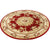 Retro Floral Printed Rug Multi Colored Polyster Indoor Rug Anti-Slip Pet Friendly Easy Care Area Carpet for Decoration Red Clearhalo 'Area Rug' 'Rugs' 'Vintage' Rug' 2434721