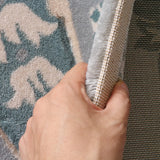 Multicolored Shabby Chic Rug Polypropylene Flower Printed Indoor Rug Anti-Slilp Backing Easy Care Area Carpet for Parlor Clearhalo 'Area Rug' 'Rugs' 'Shabby Chic' Rug' 2434745