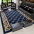 Nordic Geometric Printed Rug Multicolored Polypropylene Area Carpet Anti-Slip Backing Stain-Resistant Indoor Rug for Parlor Blue 5'3" x 7'7" Clearhalo 'Area Rug' 'Rugs' 'Vintage' Rug' 2434762