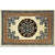 Shabby Chic Bedroom Rug Multi Colored Flower Printed Indoor Rug Synthetics Non-Slip Pet Friendly Area Carpet Dark Yellow Clearhalo 'Area Rug' 'Rugs' 'Vintage' Rug' 2434775