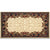Shabby Chic Bedroom Rug Multi Colored Flower Printed Indoor Rug Synthetics Non-Slip Pet Friendly Area Carpet Light Brown Clearhalo 'Area Rug' 'Rugs' 'Vintage' Rug' 2434778