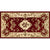 Shabby Chic Bedroom Rug Multi Colored Flower Printed Indoor Rug Synthetics Non-Slip Pet Friendly Area Carpet Dark Red Clearhalo 'Area Rug' 'Rugs' 'Vintage' Rug' 2434786