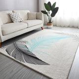 Antique Living Room Rug Multi Colored Flower Printed Area Carpet Non-Slip Backing Pet Friendly Easy Care Indoor Rug Grey Clearhalo 'Area Rug' 'Rugs' 'Shabby Chic' Rug' 2434893