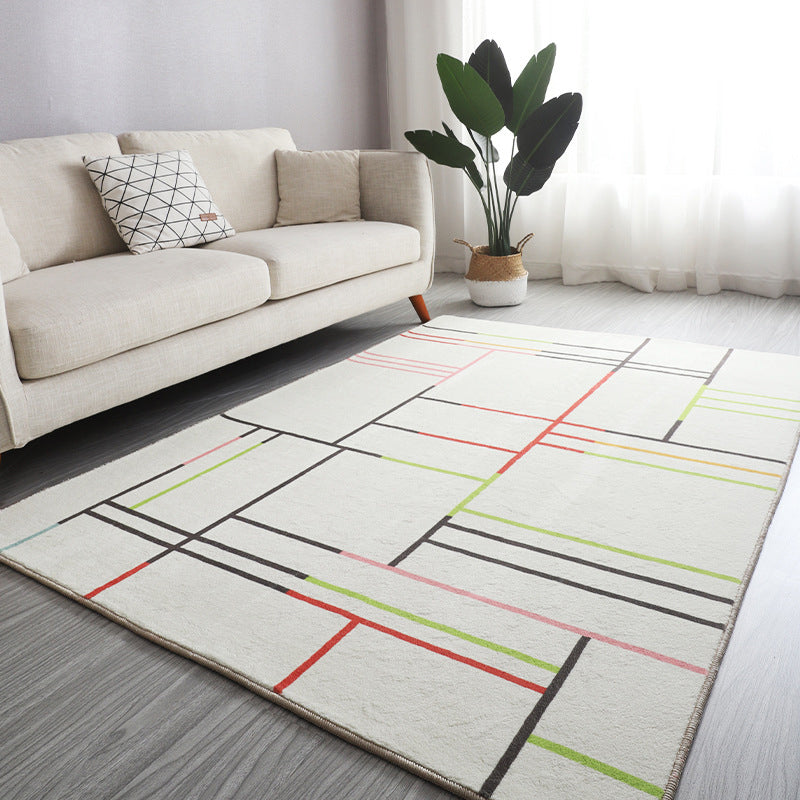 Antique Living Room Rug Multi Colored Flower Printed Area Carpet Non-Slip Backing Pet Friendly Easy Care Indoor Rug Beige Clearhalo 'Area Rug' 'Rugs' 'Shabby Chic' Rug' 2434894