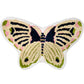 Yellow Nordic Rug Polyster Butterfly Printed Indoor Rug Anti-Slip Backing Pet Friendly Easy Care Area Carpet for Decoration Clearhalo 'Area Rug' 'Rug' 2435011