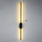 Stick Living Room LED Wall Lamp Aluminum Nordic Style Rotatable Wall Light Fixture Black 35.5" B Clearhalo 'Cast Iron' 'Glass' 'Industrial' 'Modern wall lights' 'Modern' 'Tiffany' 'Traditional wall lights' 'Wall Lamps & Sconces' 'Wall Lights' Lighting' 2437136