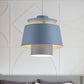 Modernist Style Tapered Hanging Light Fixture Metallic 1 Head Living Room Pendant Lamp in Black/Grey Grey Clearhalo 'Ceiling Lights' 'Modern Pendants' 'Modern' 'Pendant Lights' 'Pendants' Lighting' 245001