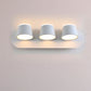 1/2/3 Lights Bedroom Wall Sconce with Cone Metal Shade Modern White/Black Vanity Lighting Fixture in White Light 3.0 White Clearhalo 'Cast Iron' 'Glass' 'Industrial' 'Modern wall lights' 'Modern' 'Tiffany' 'Traditional wall lights' 'Vanity Lights' 'Wall Lights' Lighting' 245913