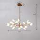 Tree Branches Living Room Ceiling Lamp Acrylic Minimalist LED Chandelier Pendant Light Clearhalo 'Ceiling Lights' 'Chandeliers' 'Modern Chandeliers' 'Modern' Lighting' 2460726