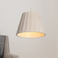 Cone Shaped Shade Suspension Light Modern Cement 1 Light White Hanging Ceiling Light for Living Room Clearhalo 'Ceiling Lights' 'Modern Pendants' 'Modern' 'Pendant Lights' 'Pendants' Lighting' 246077