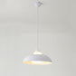 Aluminum Bowl Ceiling Hang Light Macaron Single-Bulb Pendant Lamp with Acrylic Shade Insert White 15.5" Clearhalo 'Ceiling Lights' 'Modern Pendants' 'Modern' 'Pendant Lights' 'Pendants' Lighting' 2460868
