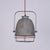 Single Shaded Suspension Lighting Industrial Metal Pendant Ceiling Lamp for Bistro Red-Gray Clearhalo 'Art Deco Pendants' 'Black' 'Cast Iron' 'Ceiling Lights' 'Ceramic' 'Crystal' 'Industrial Pendants' 'Industrial' 'Metal' 'Middle Century Pendants' 'Pendant Lights' 'Pendants' 'Rustic Pendants' 'Tiffany' Lighting' 2460913
