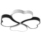 Clover Shaped Foyer LED Ceiling Lamp Acrylic Nordic Style Flush Mount Light Fixture Clearhalo 'Ceiling Lights' 'Close To Ceiling Lights' 'Close to ceiling' 'Flush mount' Lighting' 2462078