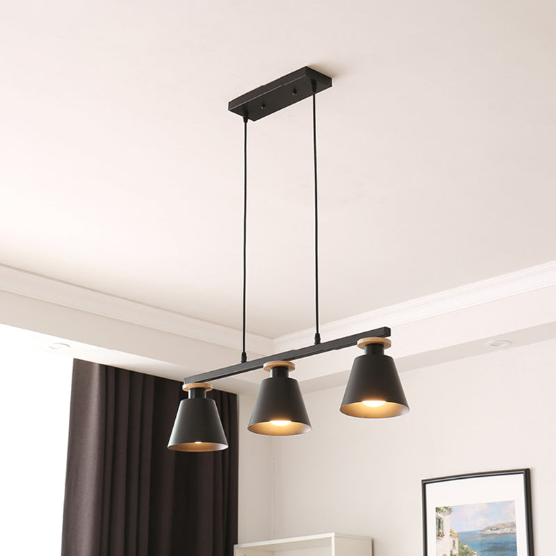 Trifle Cup Dining Room Suspension Lamp Metal 3-Light Macaron Island Pendant Light Clearhalo 'Ceiling Lights' 'Island Lights' Lighting' 2462150