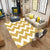 Nordic Geometric Printed Rug Multicolored Polypropylene Area Carpet Anti-Slip Backing Pet Friendly Indoor Rug for Living Room Ginger Clearhalo 'Area Rug' 'Modern' 'Rugs' Rug' 2463239
