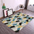 Contemporary Parlor Rug Multicolored Geo Pattern Indoor Rug Non-Slip Backing Pet Friendly Area Carpet Blue Clearhalo 'Area Rug' 'Modern' 'Rugs' Rug' 2463250