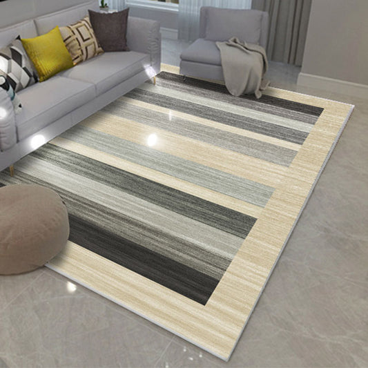 Comfort Geometric Printed Rug Multicolored Polyster Area Carpet Anti-Slip Backing Stain-Resistant Indoor Rug for Living Room Beige Clearhalo 'Area Rug' 'Modern' 'Rugs' Rug' 2463308