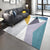 Casual Living Room Rug Multi Color Geo Printed Indoor Rug Anti-Slip Backing Washable Easy Care Area Carpet Gray-Green Clearhalo 'Area Rug' 'Modern' 'Rugs' Rug' 2463419