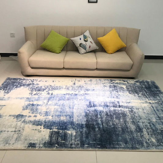 Nordic Decoration Rug Multi Colored Geometric Printed Area Carpet Synthetics Anti-Slip Pet Friendly Indoor Rug Dark Gray Clearhalo 'Area Rug' 'Modern' 'Rugs' Rug' 2463459