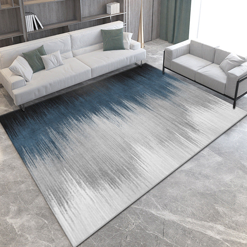 Casual Living Room Rug Multi Color Geometric Printed Indoor Rug Synthetics Pet Friendly Machine Washable Carpet Silver Gray Clearhalo 'Area Rug' 'Modern' 'Rugs' Rug' 2463501