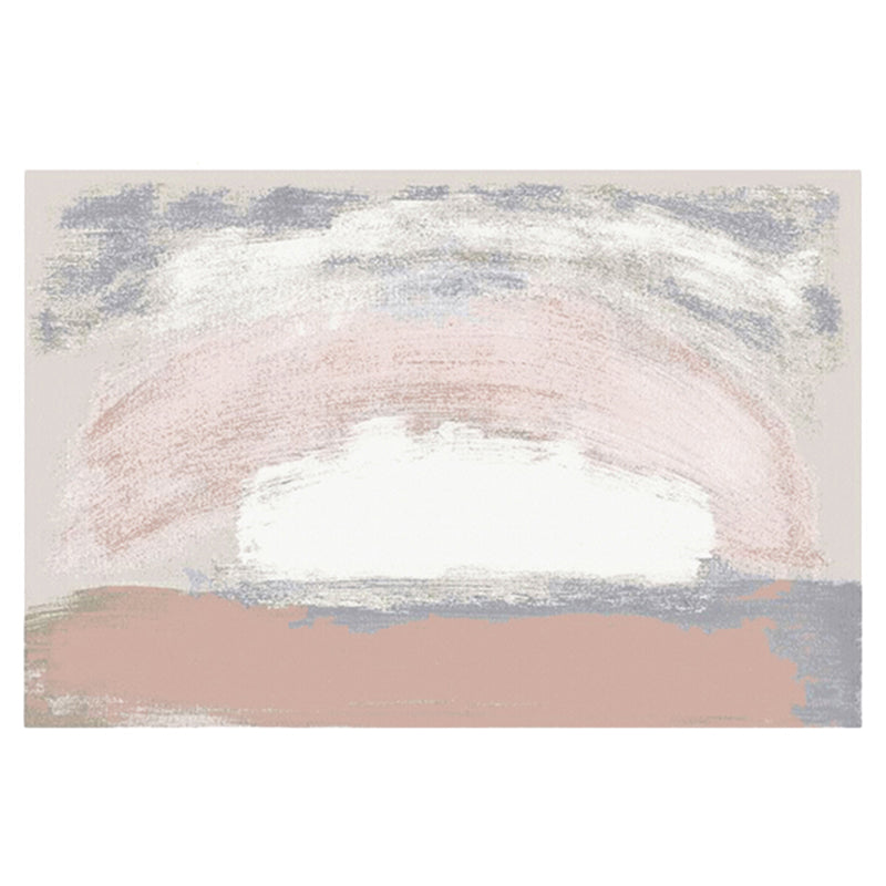 Multi Color Funky Rug Polypropylene Geo Pattern Indoor Rug Anti-Slip Backing Stain-Resistant Carpet for Living Room Clearhalo 'Area Rug' 'Modern' 'Rugs' Rug' 2463531