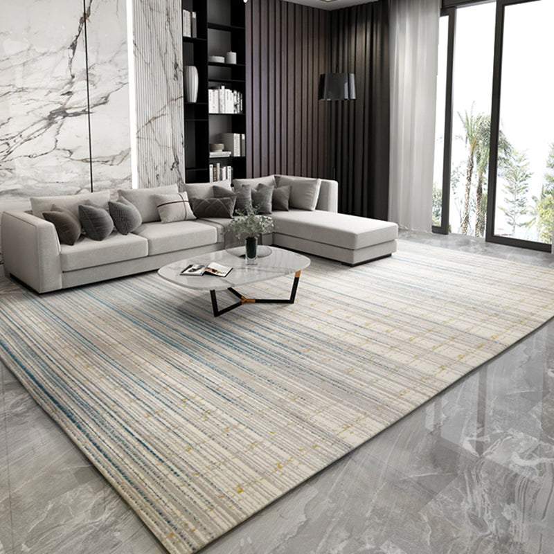Scandianvian Living Room Rug Multi Color Geo Printed Area Carpet Synthetics Non-Slip Backing Stain-Resistant Rug Beige Clearhalo 'Area Rug' 'Modern' 'Rugs' Rug' 2463553