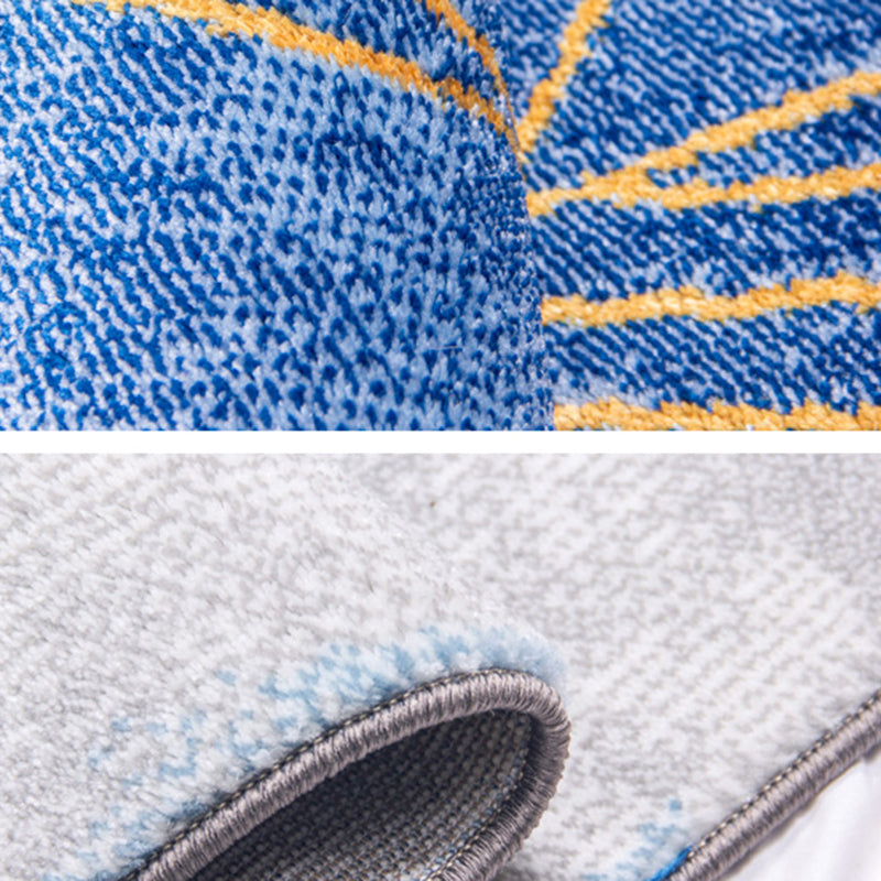 Nordic Living Room Rug Multi Color Abstract Pattern Area Carpet Synthetics Non-Slip Pet Friendly Indoor Rug Clearhalo 'Area Rug' 'Modern' 'Rugs' Rug' 2463597