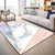 Nordic Geo Printed Rug Multi Color Polypropylene Area Carpet Non-Slip Backing Easy Care Indoor Rug for Parlor Pink-White Clearhalo 'Area Rug' 'Modern' 'Rugs' Rug' 2463630