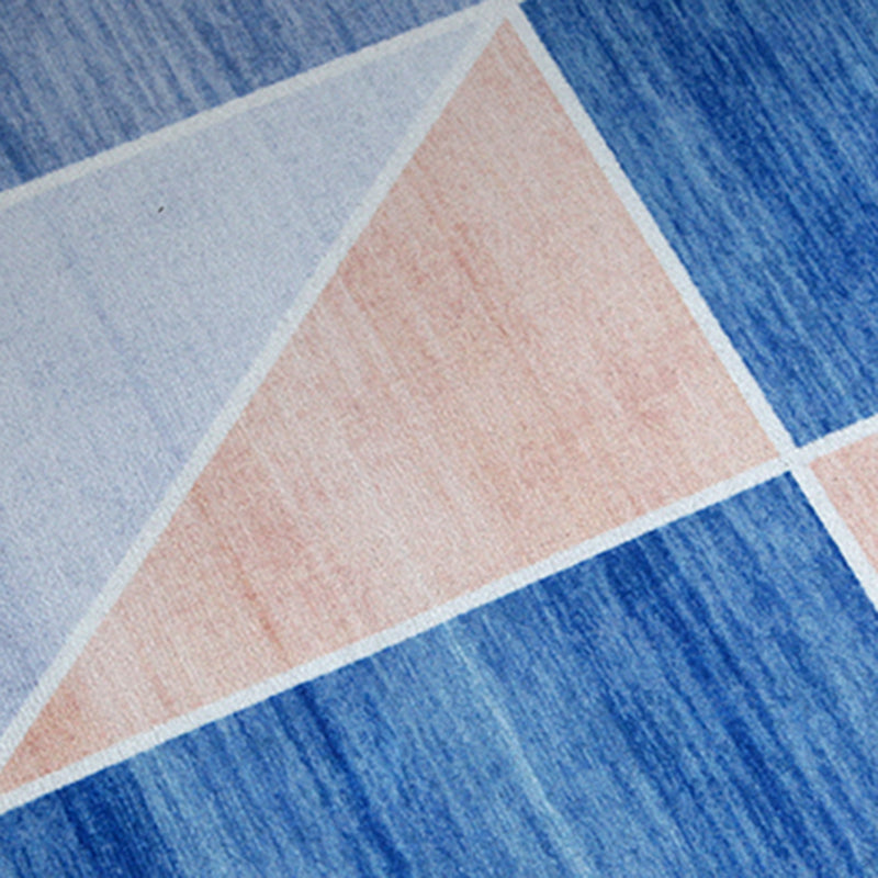 Novelty Decoration Rug Multi Color Geo Printed Area Carpet Synthetics Non-Slip Pet Friendly Washable Indoor Rug Clearhalo 'Area Rug' 'Modern' 'Rugs' Rug' 2463644