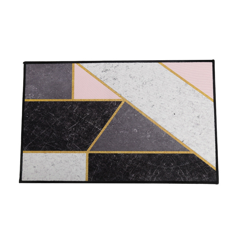 Minimalist Living Room Rug Multi Color Geometric Pattern Indoor Rug Synthetics Non-Slip Backing Stain-Resistant Carpet Clearhalo 'Area Rug' 'Modern' 'Rugs' Rug' 2463663