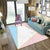 Relaxing Geometric Printed Rug Multi Color Synthetics Area Carpet Non-Slip Backing Pet Friendly Indoor Rug for Parlor Pink-Blue Clearhalo 'Area Rug' 'Modern' 'Rugs' Rug' 2463676