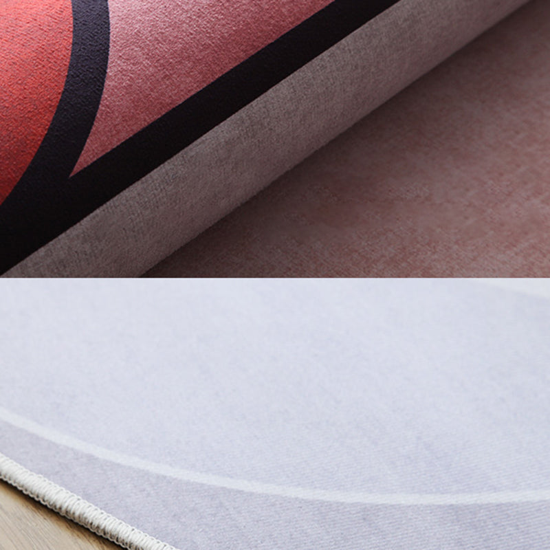 Novelty Living Room Rug Multi Colored Color Block Area Carpet Polyster Anti-Slip Backing Stain-Resistant Indoor Rug Clearhalo 'Area Rug' 'Modern' 'Rugs' Rug' 2463745