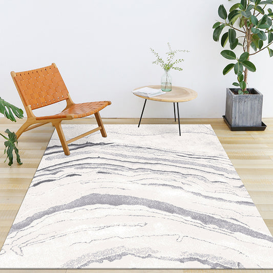 Multi Color Trendy Rug Polyster Abstract Printed Indoor Rug Pet Friendly Machine Washable Area Carpet for Parlor Clearhalo 'Area Rug' 'Modern' 'Rugs' Rug' 2463753