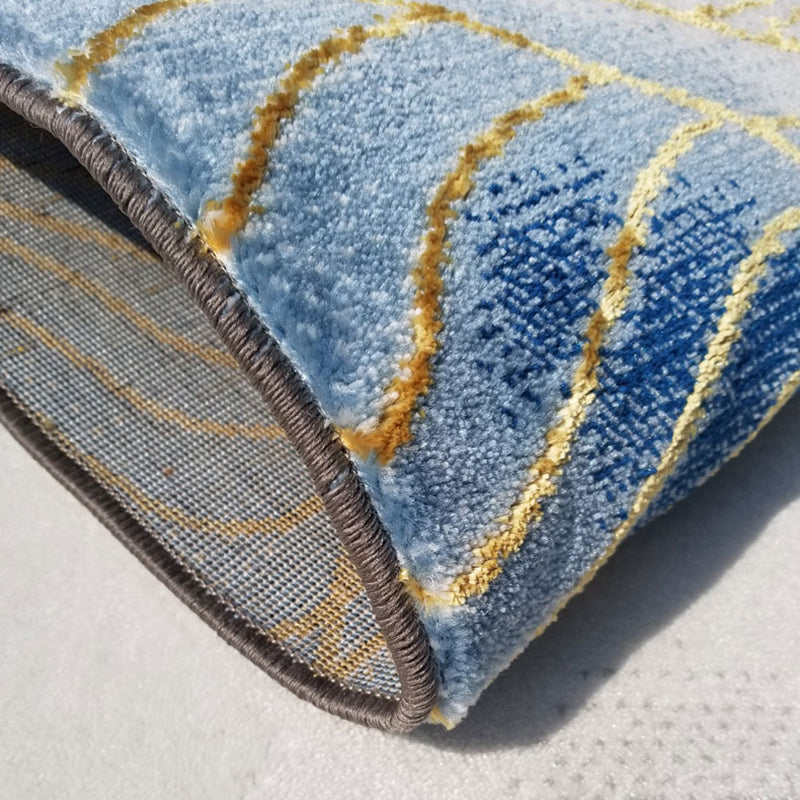 Multi Colored Simple Rug Polyster Abstract Pattern Indoor Rug Non-Slip Backing Stain-Resistant Carpet for Parlor Clearhalo 'Area Rug' 'Modern' 'Rugs' Rug' 2463801