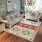 Multi Colored Color Block Rug Polyster Nordic Indoor Rug Anti-Slip Pet Friendly Easy Care Area Carpet for Decoration Blue Clearhalo 'Area Rug' 'Rug' 2463977