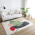 Multi Colored Nordic Rug Polyster Hand Printed Area Carpet Non-Slip Backing Machine Washable Indoor Rug for Living Room Green Clearhalo 'Area Rug' 'Rug' 2464040