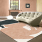 Scandinavian Color Block Rug Multi Colored Polypropylene Area Carpet Non-Slip Backing Pet Friendly Indoor Rug for Decor Clearhalo 'Area Rug' 'Rug' 2464054