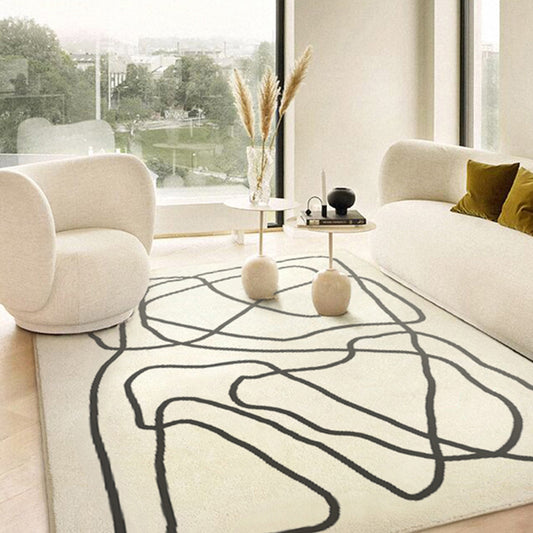 Comfort Living Room Rug Multi Colored Hand Printed Area Carpet Synthetics Non-Slip Pet Friendly Indoor Rug Clearhalo 'Area Rug' 'Rug' 2464069