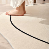 Minimalist Hand Printed Rug Multi-Color Polyster Area Carpet Non-Slip Backing Pet Friendly Indoor Rug for Decoration Clearhalo 'Area Rug' 'Rug' 2464099